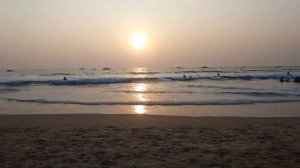 Sunset time! Goa Colva Beach