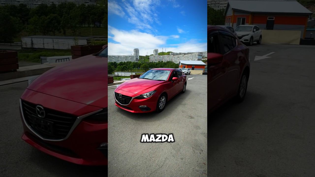 Mazda Axela 2016 купили на Японском аукционе! Популярный седан. смотреть онлайн