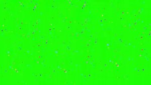 Футаж конфетти/хлопушка/на зелёном фоне/ хромакей