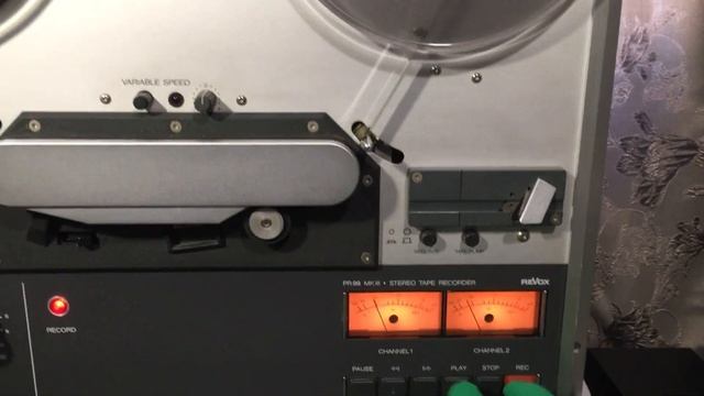 Катушечный магнитофон Revox pr99 mk III смотреть онлайн