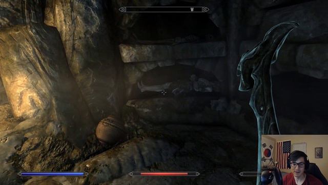 Lets Play Skyrim    Episode 5    The Stairs to High Hrothgar