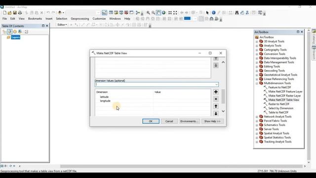 How to Extract NetCDF Data Using ArcGIS || NetCDF Extractor || Copy GIS Attribute Table to Excel || смотреть онлайн