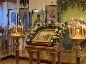 Праздник Крещения Господня в Храме Рождества Иоанна Предтечи города Иркутска
