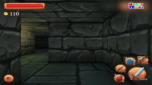 ПРИКЛЮЧЕНИЕ в Замке с МОНСТРИКАМИ #1 - Мультик ИГРА для ДЕТЕЙ смотреть онлайн