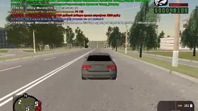 Audi X5 vs Ford Raptor. Гонка. GTA-RP 05 смотреть онлайн