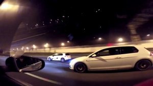 Golf R DQ500 vs Audi TT 8S Stage1 vs Golf GTI 7 Stage1 vs Passat Alltrack k04