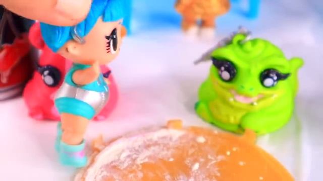 Куклы Лол Сюрприз! Золотой слайм для Lol Surprise - мультик с лизунами Poopsie S смотреть онлайн