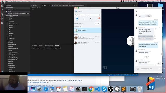 MTN API Integration LARAVEL PROJECT Integration Part C (SHORT VIDEO) смотреть онлайн