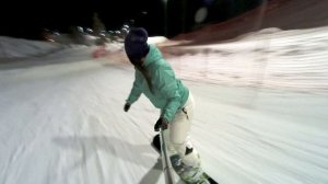 Архыз, сноуборд, день первый