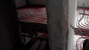Монтаж отопления (теплого пола) в новостройке с индивидуальным газовым котлом