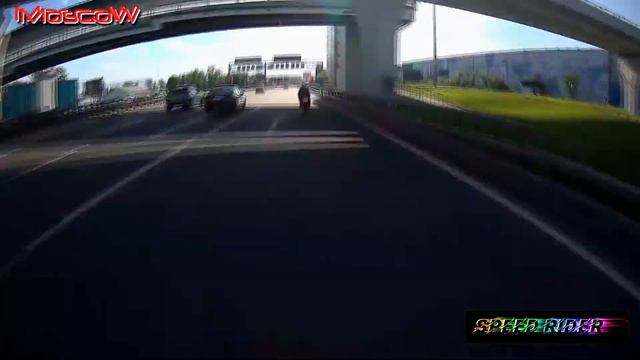 Репортаж с  нелегальных гонок, по Москве на мотоциклах!
