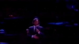 Julio Iglesias amor, que no se rompa la noche, milonga sentimental. Teatro Opera 1992