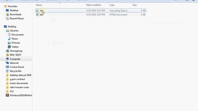 How to attach CSS file in HTML file | How to link CSS to HTML document using notepad++
