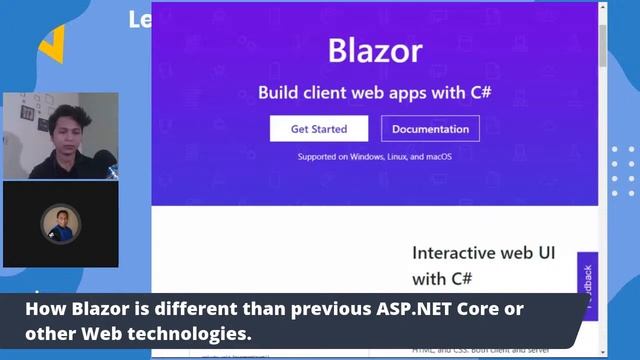 Learn about Blazor ft. Michael Washington with Stephen SIMON
