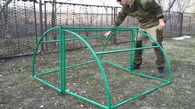 Обзор и инструкция по сборке парника "Хлебница" бренда "the best garden" на Озон, Валберис смотреть онлайн