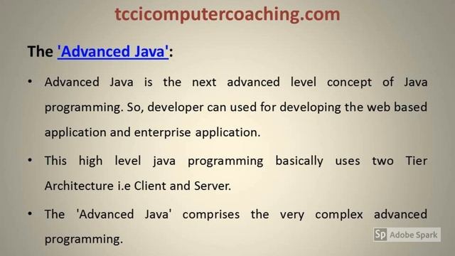 Core Java vs Advanced Java