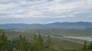 Шикарные виды с горы Мохнатка в Казахстане