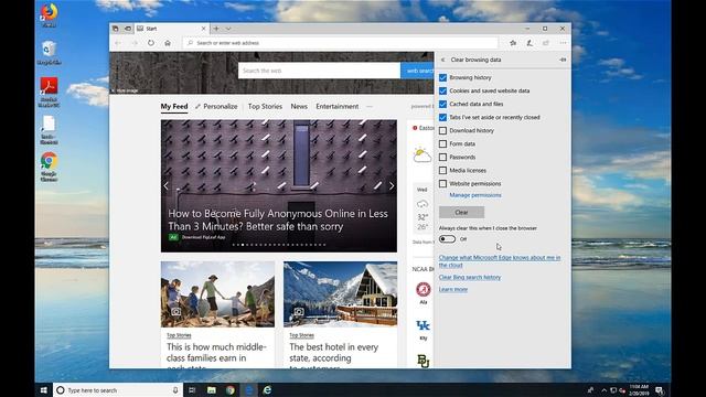 Edge - Clear Cache смотреть онлайн