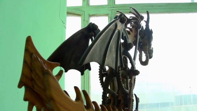 LamP DragoN, created by ArtMechanicus.com, Лампа-ДРАКОН смотреть онлайн