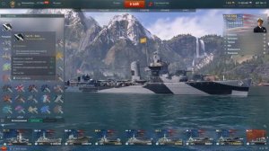 World of Warships! Обзор американского премиумного эсминца Sims