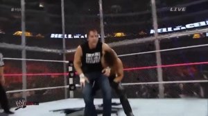 Реслинг WWE Ад в клетке 2014, Дин Эмброус против Сета Роллинса, обзор