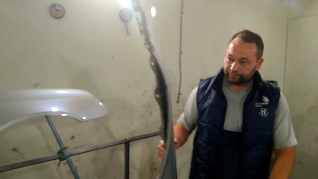 Покраска автомобиля, цвет серебристый перламутр