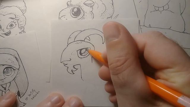 КАК РИСОВАТЬ КОЗУ ПО-БЫСТРОМУ? смотреть онлайн