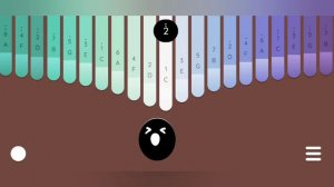 His Theme - Undertale - Keylimba/ kalimba easy tutorial with tabs