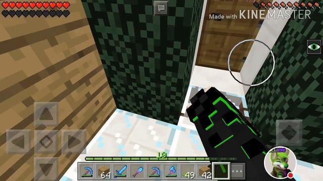 играю в майнкрафт пе версии 1.1.0 Поднял уровень!!!! 7 домов на сервере