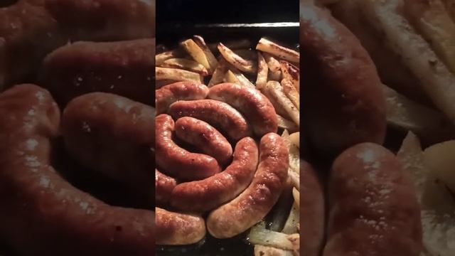 Колбаски гриль. Приготовление