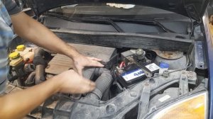 как снимается воздуховод двигателя форд фьюжен