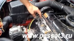 Высоковольтные провода зажигания Фольксваген Пассат В3, High-voltage ignition wire