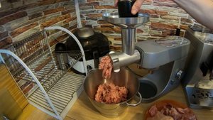 фарш за 5 минут на кухонной машине КЕNWOOD