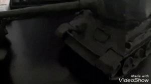 Т-34-85 из пластилина