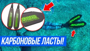 Новинка Salvimar! Упругие КАРБОНОВЫЕ ЛОПАСТИ для ласт — в чем их плюс? Обзор для подводных охотников