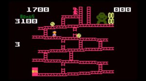 Donkey Kong. (Intellivision версия) (Players 1 Level 2). Регион Американский. Полное прохождение