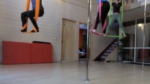 "Антигравити". Занятие на йога-гамаках. Начинающие.