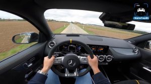 2021 Mercedes-AMG GLA 45 S 4Matic+ POV on PERFECT ROAD by AutoTopNL