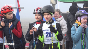 Соревнования по лыжероллерам собрали в Стародубе десятки юных спортсменов