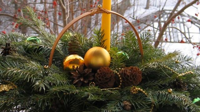 Мини елка своими руками.