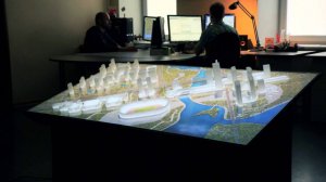 Интерактивный макет комплексной застройки RED City