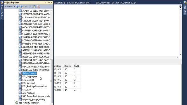Different ways to delete or drop Job in SQL Server Agent | Job creation in SQL Agent