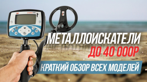 Металлоискатели до 40.000руб. Разобрали Garret, Minelab, Nokta Makro, Fisher, Quest