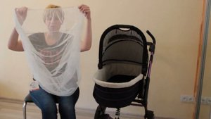 Универсальная москитная сетка на коляску Baby Breeze 0312