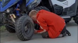 школьник уходил от дпс на квадроцикле