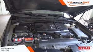 ГБО на Nissan Patrol V8 - Stag. Газ на Ниссан Патрол