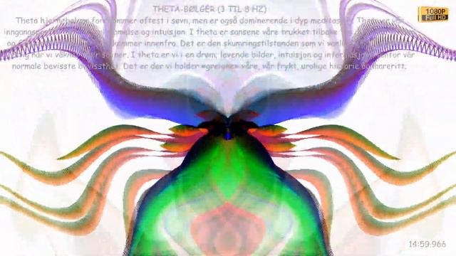 THETA BØLGER (3 TIL 8 HZ) - er vår inngangsport til læring, hukommelse og intuisjon - 30 minutter смотреть онлайн