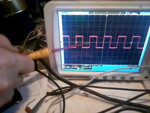Форма звукового сигнала с ардуинки