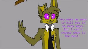 FNaF "Behind the Scenes" The Nightmare Game [T.N.G] part 22 - purple anger