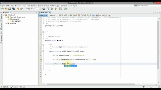 Tutorial Java - StringToDate. Convertendo string em date (data java) смотреть онлайн